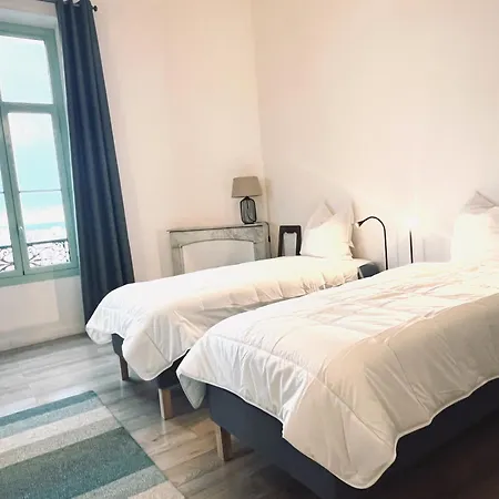 Le Bourgeois - Elegant 3p - Sea View - 700m Palais Apartmán *